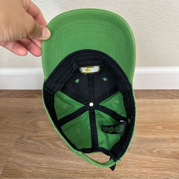 John Deere Toddler Green Embroidered Baseball Cap Hat - Picture 8 of 11
